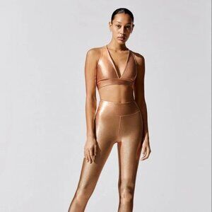 Heroine Sport plunge bra size small SOLD OUT style copper